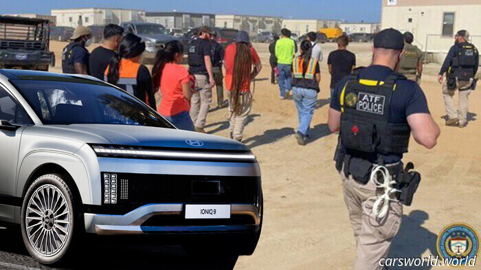 ICE irrumpe en la planta de Hyundai en Georgia, deteniendo a cientos en una masiva redada migratoria | Carscoops